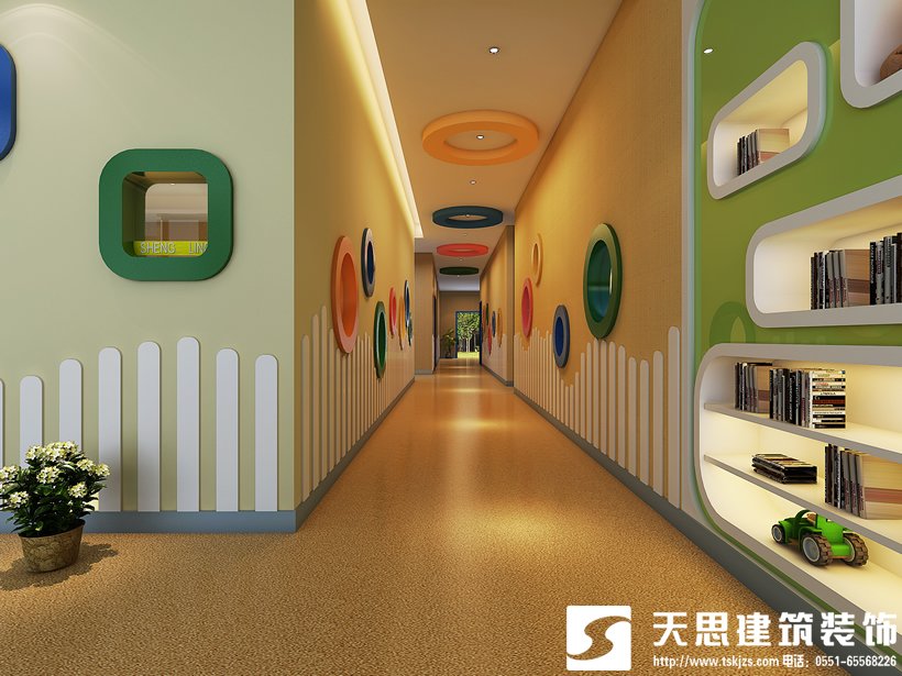 <a href=http://www.elecalloy.com.cn/youeryuan/ target=_blank class=infotextkey>合肥幼兒園設計</a>之走廊和樓梯的設計原則